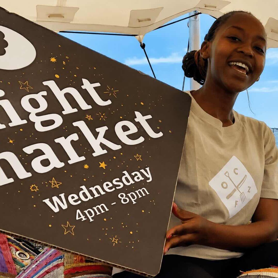 Oranjezicht City Farm NIght Market brand communications